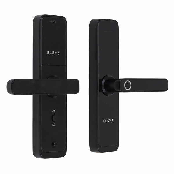Fechadura Eletrônica Digital Elsys com Biometria, Chave e Senha e Wi-Fi ESF-DE4000B Embutir para Porta de Giro - Image 4
