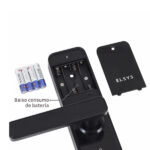 Fechadura Eletrônica Digital Elsys com Biometria, Chave e Senha e Wi-Fi ESF-DE4000B Embutir para Porta de Giro - Image 5