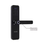 Fechadura Eletrônica Digital Elsys com Biometria, Chave e Senha e Wi-Fi ESF-DE4000B Embutir para Porta de Giro - Image 3