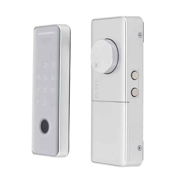 Fechadura Digital Elsys Senha e TAG Tecno Prata Sobrepor - Image 3