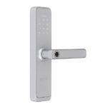 Fechadura Eletrônica Digital Elsys com Wi-Fi, Biometria, Senha e Chave ESF-DE4000B Prata Embutir para Porta de Giro - Image 4