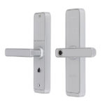 Fechadura Eletrônica Digital Elsys com Wi-Fi, Biometria, Senha e Chave ESF-DE4000B Prata Embutir para Porta de Giro - Image 3