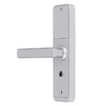 Fechadura Eletrônica Digital Elsys com Wi-Fi, Biometria, Senha e Chave ESF-DE4000B Prata Embutir para Porta de Giro - Image 2