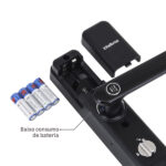 Fechadura Eletrônica Digital Intelbras com Biometria, Cartão, Senha e Wi-Fi IFR 7000 Embutir para Porta de Giro - Image 9