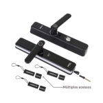 Fechadura Eletrônica Digital Intelbras com Biometria, Cartão, Senha e Wi-Fi IFR 7000 Embutir para Porta de Giro - Image 10