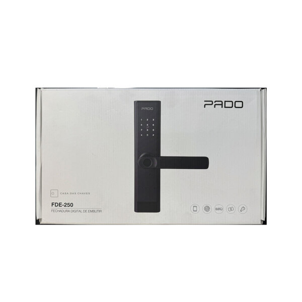 Fechadura Digital Inteligente Pado Fde-250 Com Gateway Ttlock - Image 7