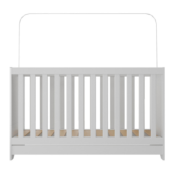 Berço 3 Em 1 Com Colchão Incluso Multimóveis Mp0527c Branco - Image 7