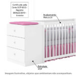 Berço Cômoda Gutti Branco Atóxico Móveis Estrela - Image 5