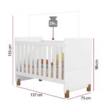 Berço Mini Cama Mdf Melody Móveis Estrela - Image 5