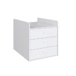 Berço Multifuncional Cama Com Cômoda Bb680 3 Gavetas Completa Móveis - Image 7