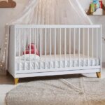 Berço Simples 80,5x66x132,4 Cm Magia Branco