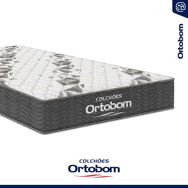 Cama Box Baú + Colchão Ortobom De Espuma D33 Airtech 100 + Auxiliar Unique Solteiro 88 cm - Image 7