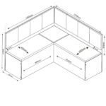 Canto Alemão Com Baú Liebe Veludo Viero - Image 4