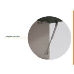 Cozinha Modulada 5 Peças 1 Tampo 2 Aéreos 2 Balcões 1 Torre Quente Ipanema Cabecasa Madeiraoriginals Verde 0 (0) - Image 4