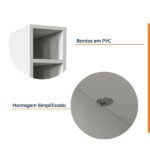 Cozinha Modulada 8 Peças Com Tampo 4 Aéreos E 4 Balcões Arizona Cabecasa Madeiraoriginals Figueira - Image 5