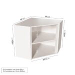 Cozinha Modulada 9 Peças Sem Tampo 1 Torre 4 Aéreos 4 Balcões Arizona Cabecasa Madeiraoriginals Figueira - Image 2