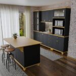 Cozinha Retrô 5 Peças Preto/marfim - Image 10