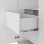 Guarda Roupa 4 Portas 2 Gavetas Logan Branco/olmo Italiano - Image 8