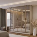 Guarda-roupa 6 Portas Reflecta 100% Mdf Orion Cabecasa Madeiraoriginals Aveia