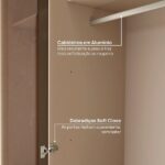 Guarda-roupa 6 Portas Reflecta Com Led 100% Mdf Orion Cabecasa Madeiraoriginals Mocha - Image 2