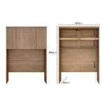 Guarda-roupa Casal 12 Portas 7 Peças Modulado Cairo Cumaru - Image 3