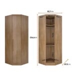 Guarda-roupa Casal 12 Portas 7 Peças Modulado Cairo Cumaru - Image 2