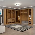 Guarda-roupa Casal 12 Portas 7 Peças Modulado Cairo Cumaru - Image 7