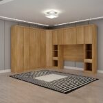 Guarda-roupa Casal 12 Portas 7 Peças Modulado Cairo Cumaru - Image 8