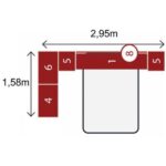 Guarda Roupa De Casal 6 Peças Branco Modulado Modena Cp16 Demóbile - Image 4