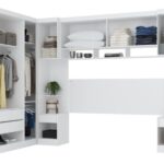 Guarda Roupa De Casal 6 Peças Branco Modulado Modena Cp16 Demóbile - Image 2