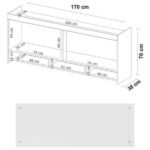 Guarda Roupa De Casal 6 Peças Branco Modulado Modena Cp16 Demóbile - Image 3