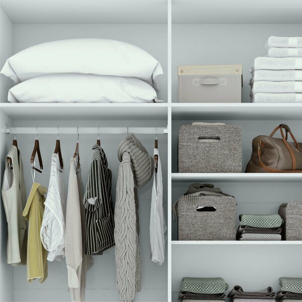 Guarda-roupa Solteiro 4 Portas 2 Gavetas Alonzo 100% Mdf - Image 4