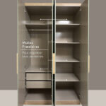 Guarda Roupa Solteiro 4 Portas Milan Thb - Image 4