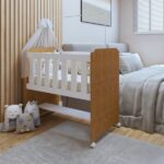 Mini Berço 100% Mdf Com Colchão Yescasa