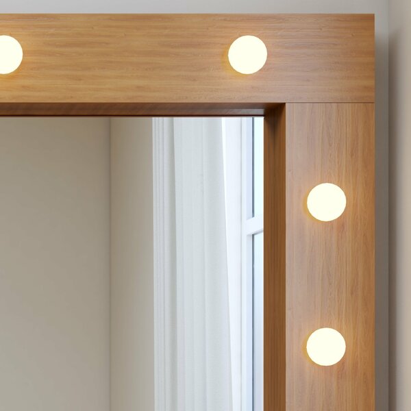 Penteadeira Camarim 100% Mdf 184 X 136cm Anne Naturalle - Image 10