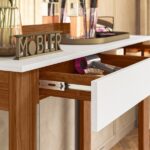 Penteadeira Camarim Gala Cinamomo Mel/branco - Image 3