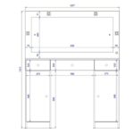 Penteadeira Demobile Carisma - Image 8