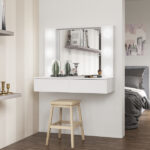 Prateleira Penteadeira 78,4x37,5x90cm Branca Arujá Politono