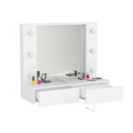 Prateleira Penteadeira 78,4x37,5x90cm Branca Arujá Politono - Image 3