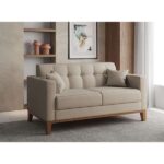 Sofá 2 Lugares Narvik Linho Cru - Image 3